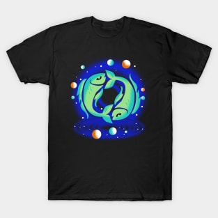 Pisces Zodiac Sign T-Shirt